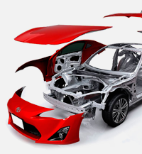 Покраска деталей автомобиля